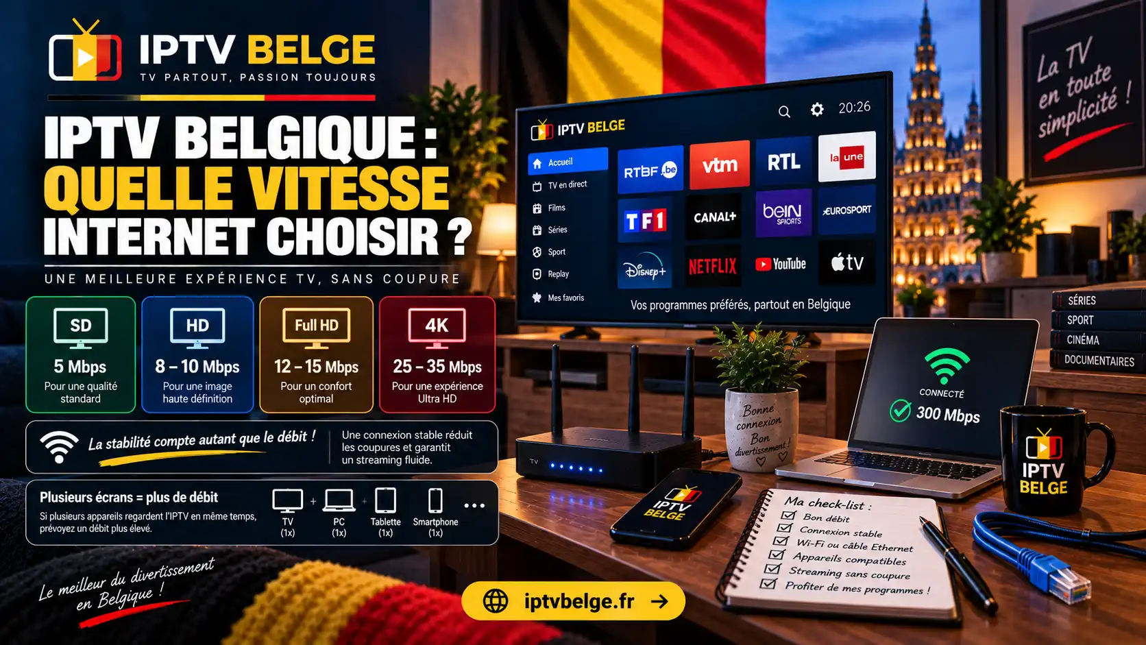 iptv belgique