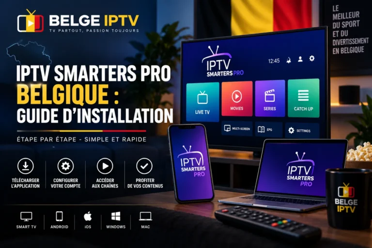 IPTV Smarters Pro Belgique : guide d’installation