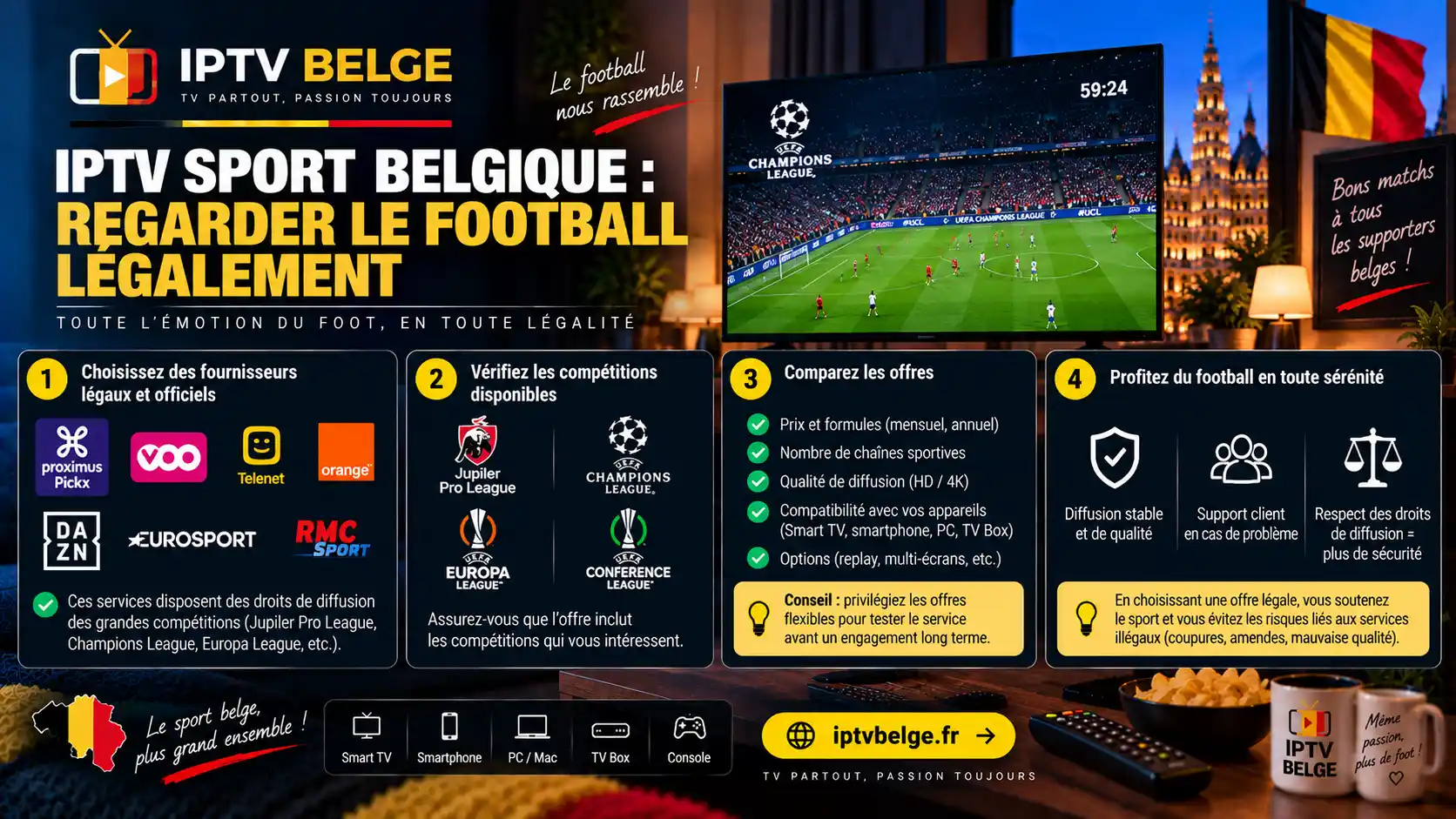 iptv belgique