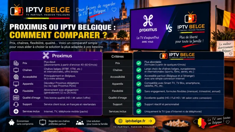 iptv belgique