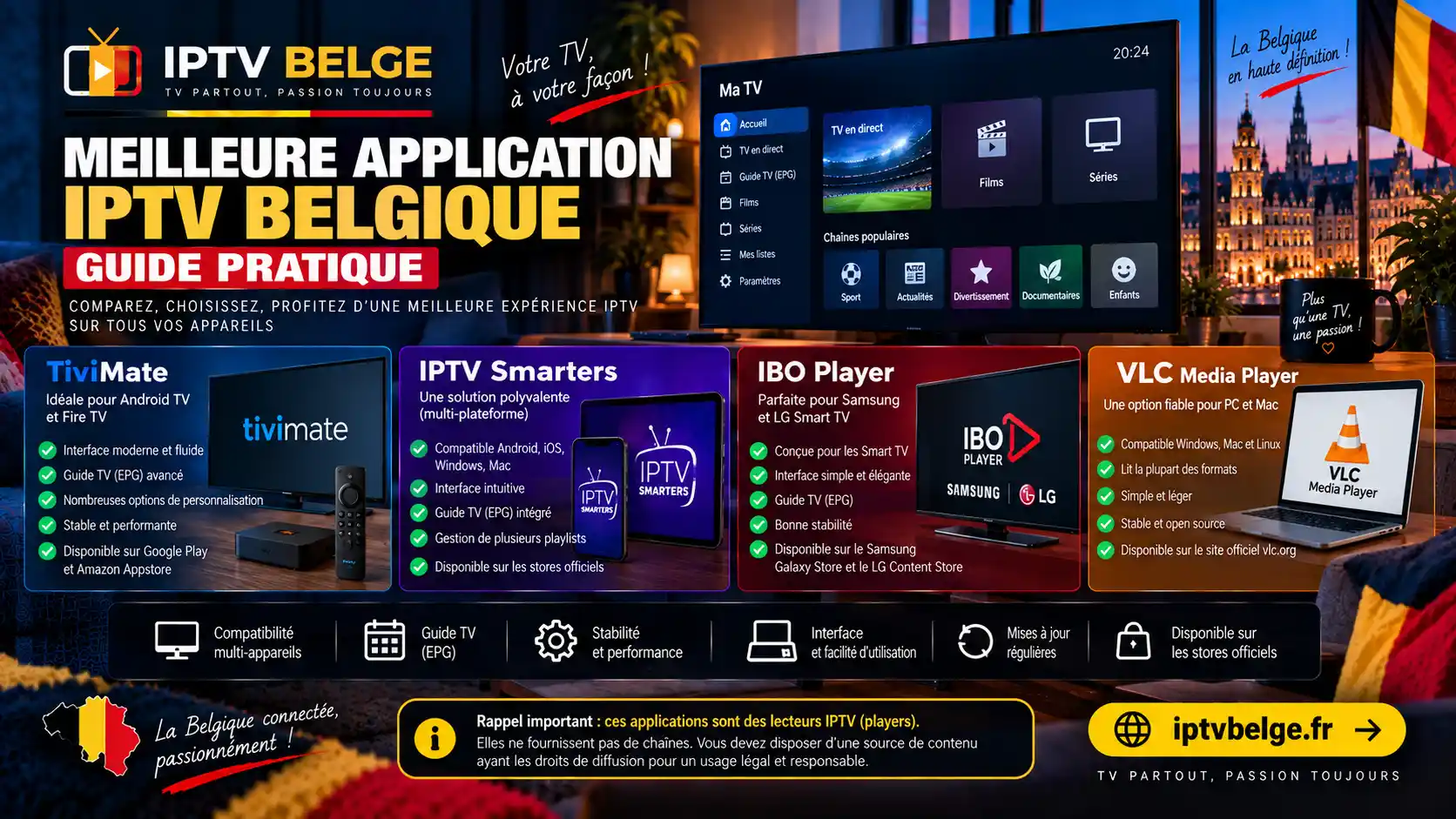 iptv belgique